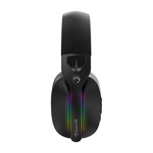 Headphone/ Marvo/ MARVO HG9086W BK  Pulz 70W Black wireless headset