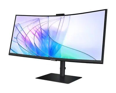 Monitor/ Samsung/ ViewFinity S6 LS34C650VAIXCI 34'' WQHD 3440x1440 VA 5ms 100Hz 5 MP camera, Speakers Black