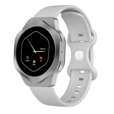 Smart Watch/ Canyon Hexagon SW-88 BT-CALL Silver (CNS-SW88SS)
