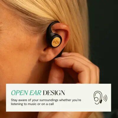 House of Marley Liberate Open Earbuds EM-JE104 Signature Black