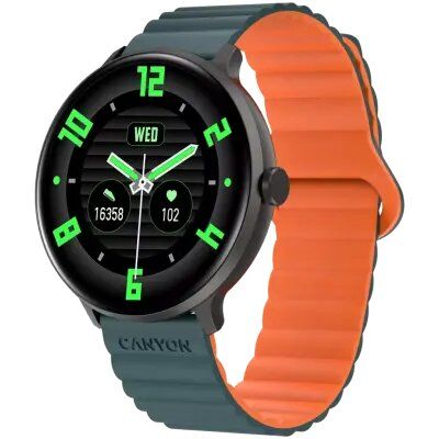 Smart Watch/ Canyon Jacky SW-69 Green Orange (CNS-SW69BG)