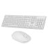 Keyboard/ MARVO WS005 BK  wireless  combo White