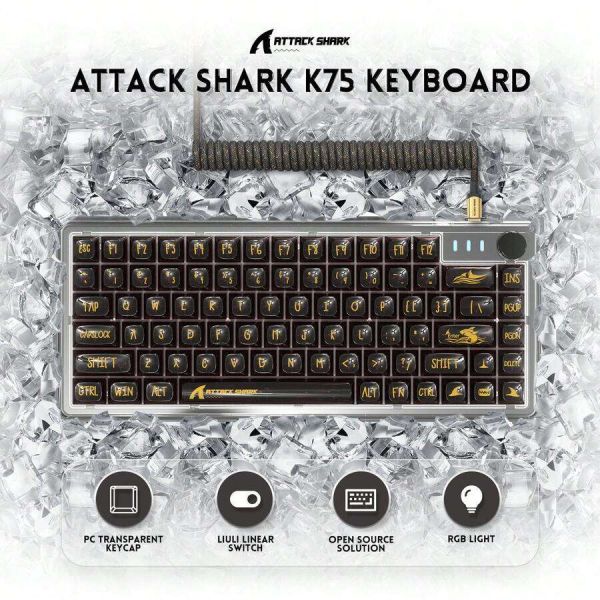 Attack shark K75 Black