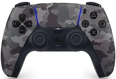 Playstation DualSense Wireless Controller Gray Camouflage