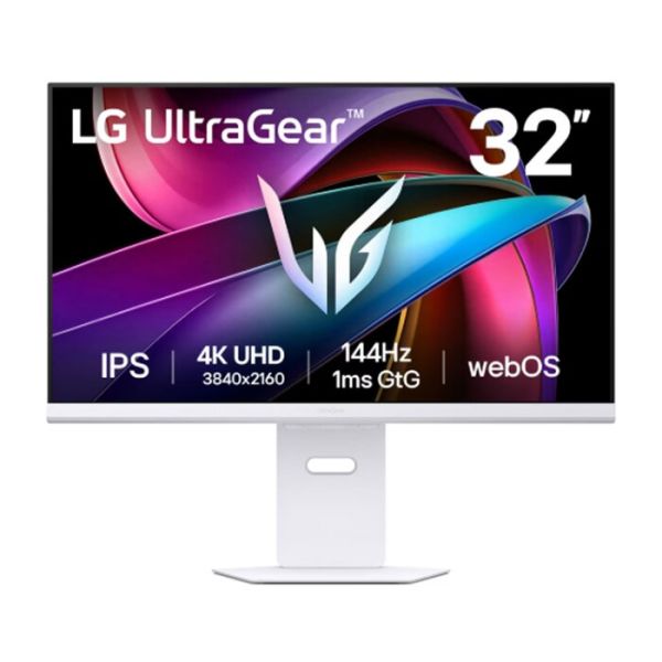 Monitor/ LG/ LG UltraGear Smart 31.5'' 32G810SA-W 4K UHD (3840 x 2160) IPS 144Hz 1ms 400 cd/m² White