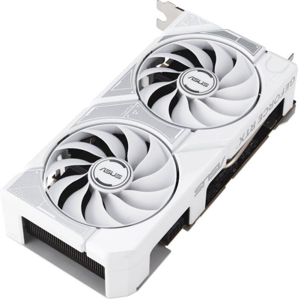 PC Components/ Video Adapter/ PCI Express 8GB/ ASUS Dual GeForce RTX u2122 5060 White OC Edition 8GB GDDR7