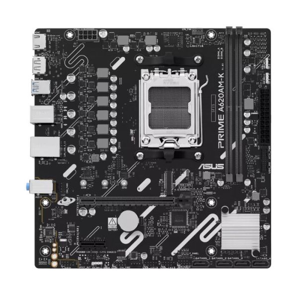 ASUS PRIME A620AM-K sAM5 A620 2xDDR5 HDMI DP mATX