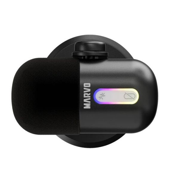 MARVO Blast 50 Black Streaming Microphone