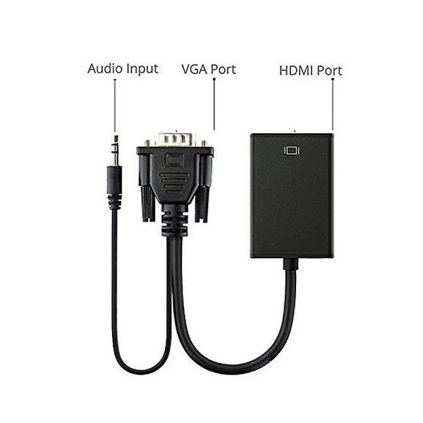 KDHMAD7001C, KINGDA, VGA to HDMI converter with USB Power KDHMAD7001C