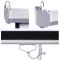 Projector screen ALLSCREEN MANUAL PROJECTION SCREEN 180X180CM HD FABRIC CWP-7272 100 inch