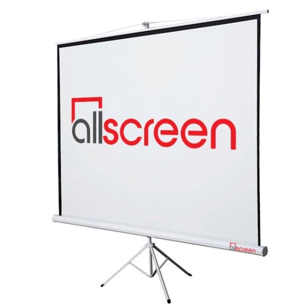 Projector screen ALLSCREEN TRIPOD PROJECTION SCREEN 160X160CM HD FABRIC 89 inch CTP-6363