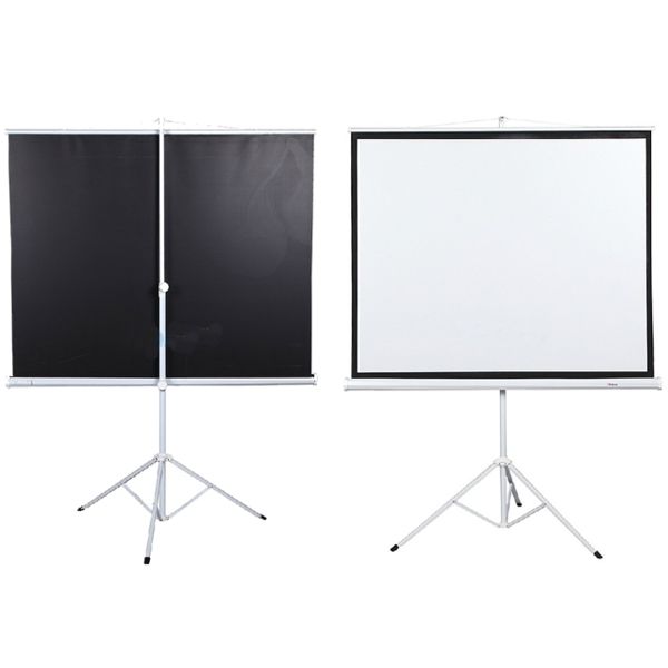 Projector screen ALLSCREEN TRIPOD PROJECTION SCREEN 160X160CM HD FABRIC 89 inch CTP-6363