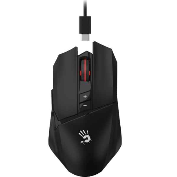 Mouse: A4Tech Bloody R36 Ultra Dual Mode Wireless Gaming Mouse Stone Black