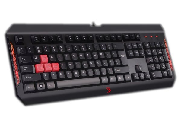 Keyboard: A4Tech Bloody Q100 Blazing Gaming keyboard USB Black