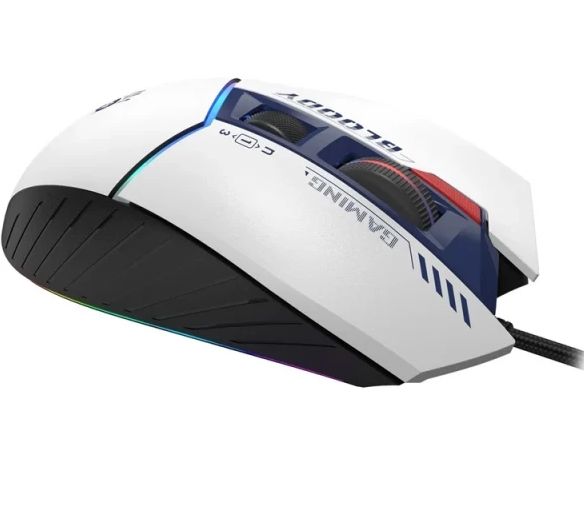 Mouse: A4tech Bloody W95 Max Sports RGB Gaming Mouse Sports Navy