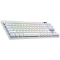 LOGITECH G PRO X TKL LIGHTSPEED Gaming Keyboard - WHITE - US INT'L - 2.4GHZ/BT - EMEA28-935 - TACTILE