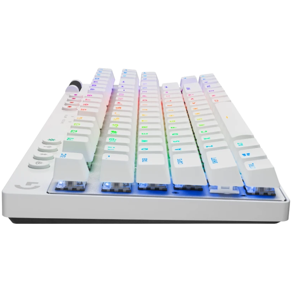 LOGITECH G PRO X TKL LIGHTSPEED Gaming Keyboard - WHITE - US INT'L - 2.4GHZ/BT - EMEA28-935 - TACTILE