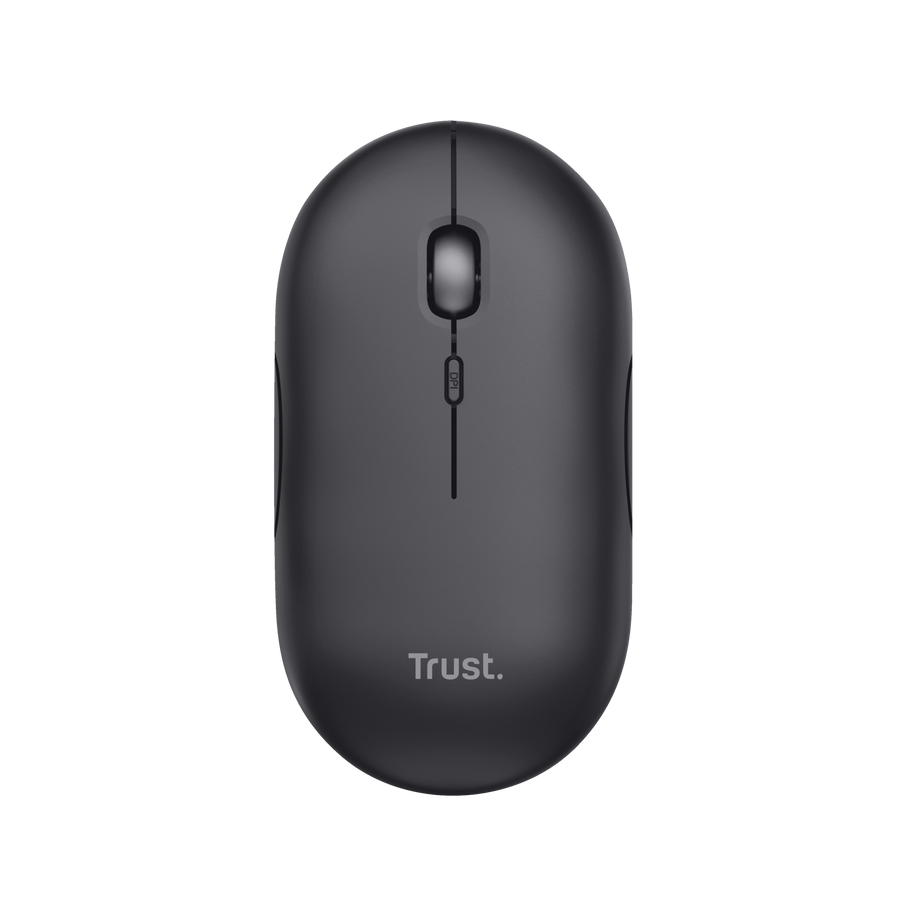 Puck Rechargeable Wireless+ Bluetooth Ultra-Thin Mouse