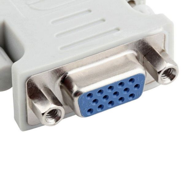 DVI 24+5 Pin to VGA Adapter