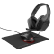 GXT 790  3-in-1 gaming bundl headset  illuminated mouse pad