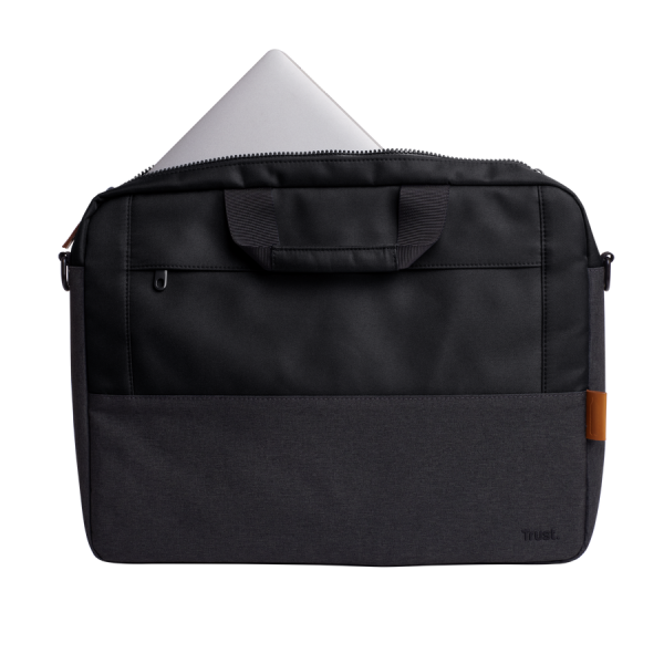 LISBOA 16" LAPTOP BAG - BLACK