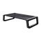 MONTA GLASS MONITOR STAND BLK