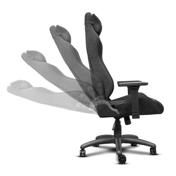 GXT723 RUYA FABRIC CHAIR GREY 150kg