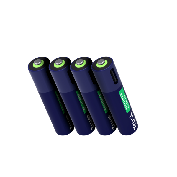 USB-C RECHARGEABLE BATTERIES 4P - AAA