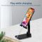 Folding Desktop Phone Stand Black