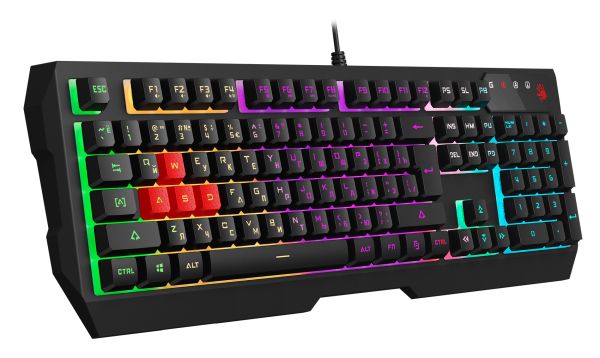 Keyboard: A4tech Bloody B140N Neon Keyboard Black