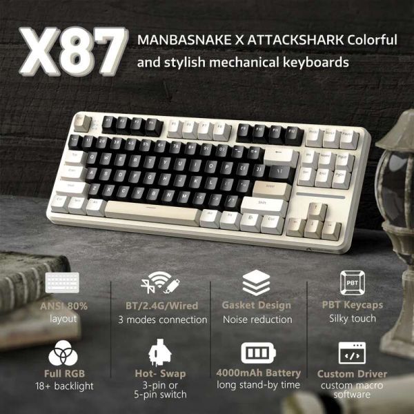 ATTACK SHARK X87