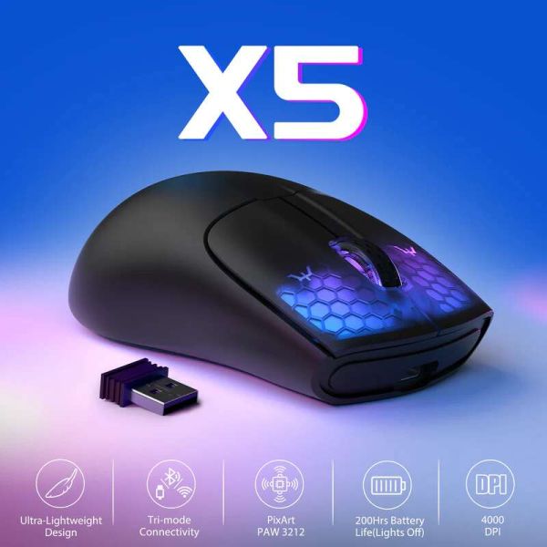 Attack shark X5 Black