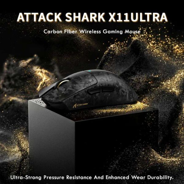 Attack shark  X11 Ultra Black