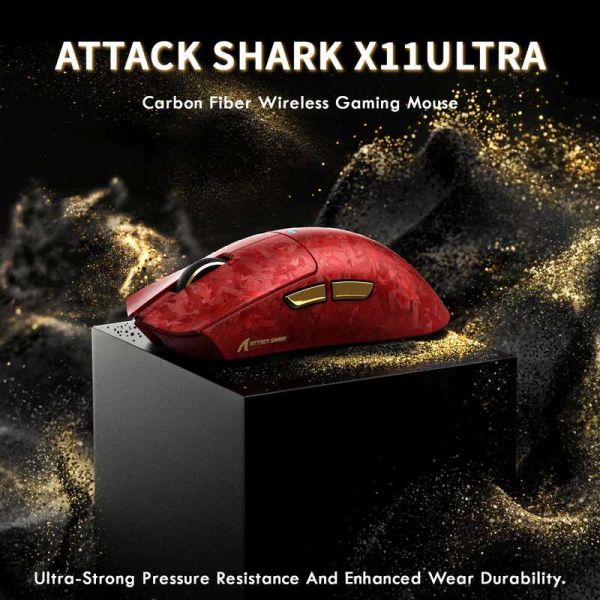 Attack shark  X11 Ultra Red