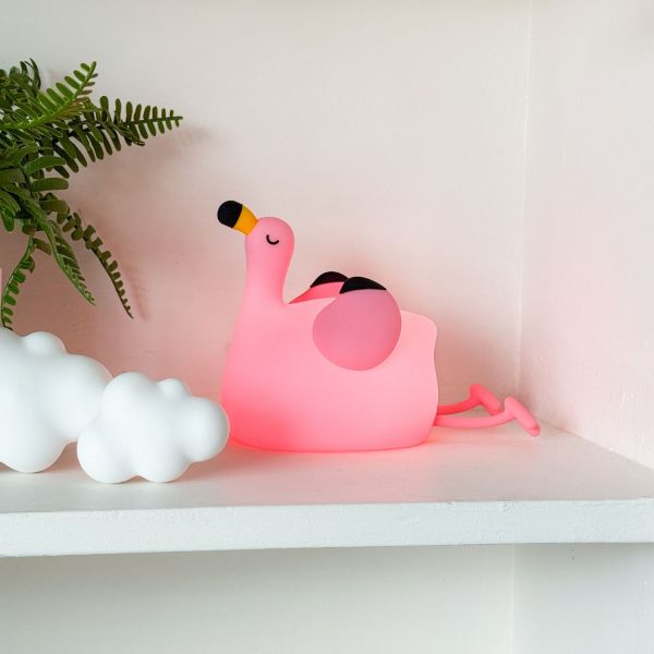 Pink Flamingo Night Light