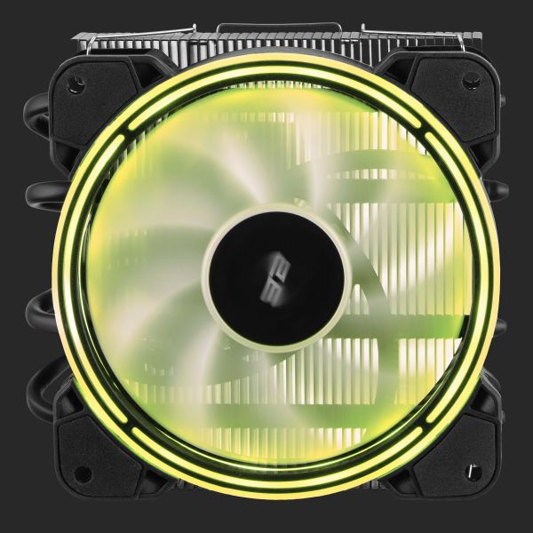 2E GAMING CPU cooler Air Cool AC120T4-ARGB, LGA1700, 1200, 115x, 1366, AM5, AM4, AM3, AM3+, 4pin PWM, 3pin +5VARGB, TDP 130W