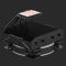 2E GAMING CPU cooler Air Cool AC120T4-ARGB, LGA1700, 1200, 115x, 1366, AM5, AM4, AM3, AM3+, 4pin PWM, 3pin +5VARGB, TDP 130W