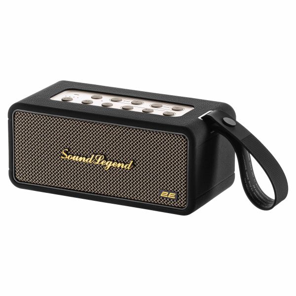 Portable Speaker 2E SoundLegend Mini 40W, BT 5.3, TWS, FLAC, MP3, WAV, EQ, Power Bank, IPX6, Green