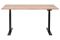 2E Computer Desk CE150WOLD, height 62-128cm, electric motor, tabletop 150 75cm (aged wood), metal base (black)