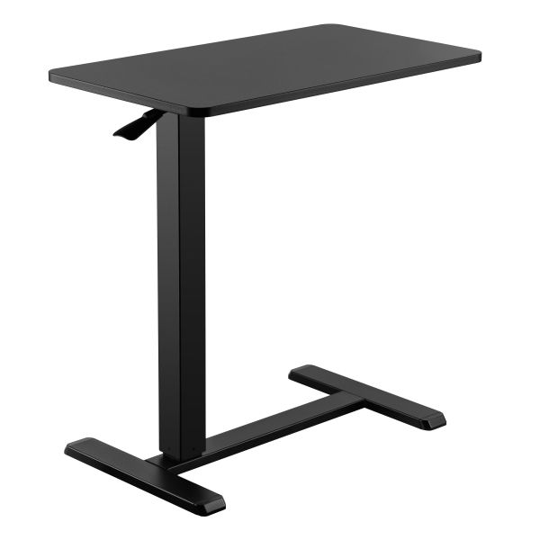 2E Compact Desk CE710BB, height 71-106cm, gas lift, tabletop 71x40cm (black), metal base (black)