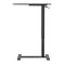 2E Compact Desk CE710BB, height 71-106cm, gas lift, tabletop 71x40cm (black), metal base (black)