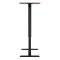 2E Compact Desk CE710BD, height 71-106cm, gas lift, tabletop 71x40cm (dark wood), metal base (black)