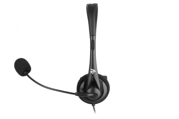 2E PC headset stereo On-ear CH11 USB, omni-mic, 2m, black