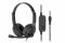 2E PC headset stereo On-ear  CH12 mini-jack, omni-mic, 1.2m, black