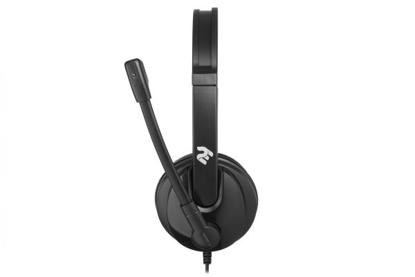 2E PC headset stereo On-ear CH12 USB, omni-mic, 2m, black