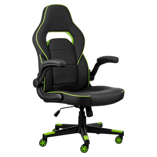 2E GAMING Chair HEBI Black/Green