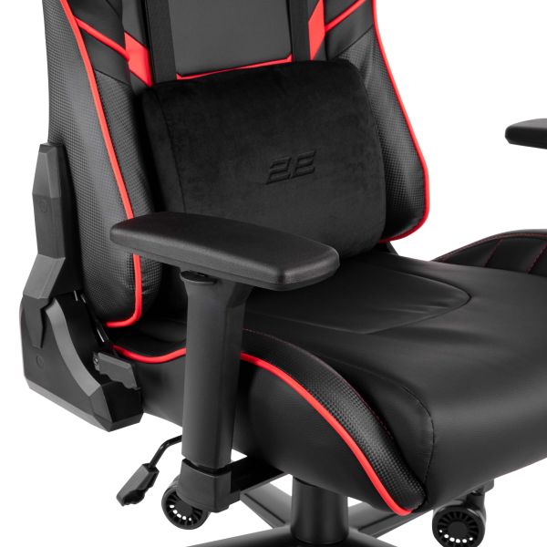 2E GAMING Chair HIBAGON Black/Red