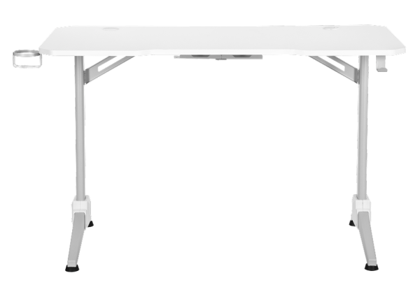 2E GAMING Table OTOROSHI, 120х60x75cm, white-grey