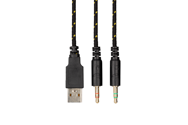 2E GAMING Headset HG300 LED 3.5mm Black
