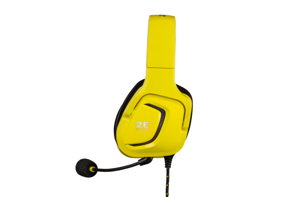 2E GAMING Headset HG340 RGB 3.5mm Yellow